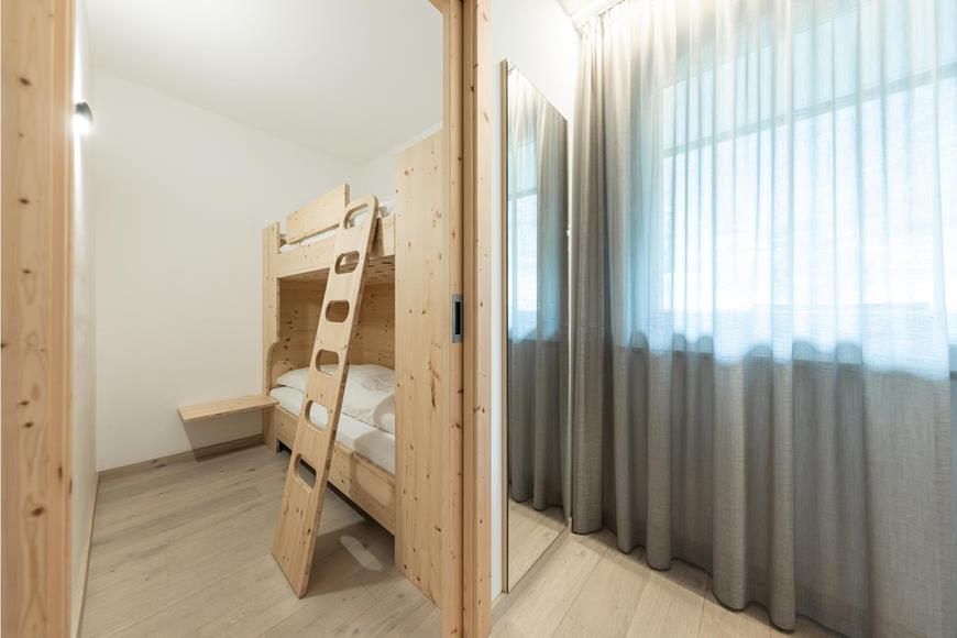 Camera da letto con letto a castello - Camera familiare nord Design